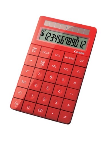 Canon X MARK I calcolatrice Desktop Calcolatrice di base Rosso