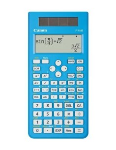 Canon F-718SGA calcolatrice Tasca Calcolatrice scientifica Blu