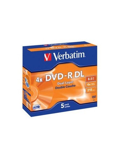 Verbatim DVD-R Dual Layer 4x 8,5 GB 5 pz