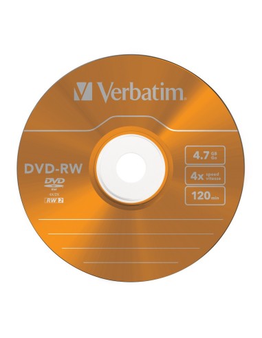 Verbatim DVD-RW Colours 4,7 GB 5 pz