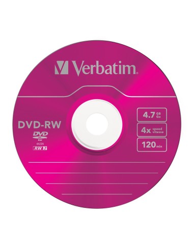 Verbatim DVD-RW Colours 4,7 GB 5 pz