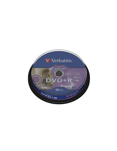 Verbatim DVD+R LightScribe V1.2 4,7 GB 10 pz