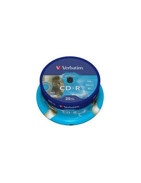 Verbatim CD-R Lightscribe V1.2 700 MB 25 pz