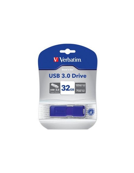 Verbatim 43896 unità flash USB 32 GB USB tipo A 3.2 Gen 1 (3.1 Gen 1) Blu