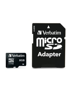 Verbatim 43967 memoria flash 8 GB MicroSDHC Classe 4