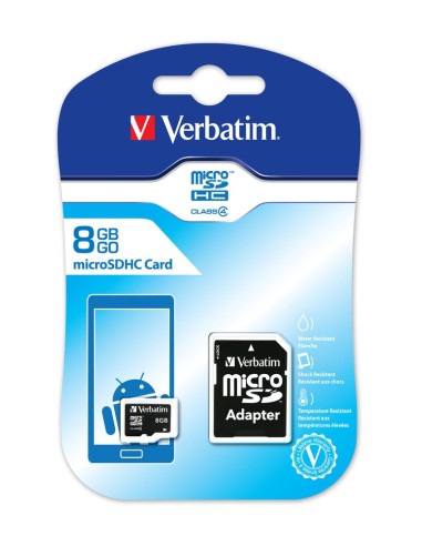 Verbatim 43967 memoria flash 8 GB MicroSDHC Classe 4