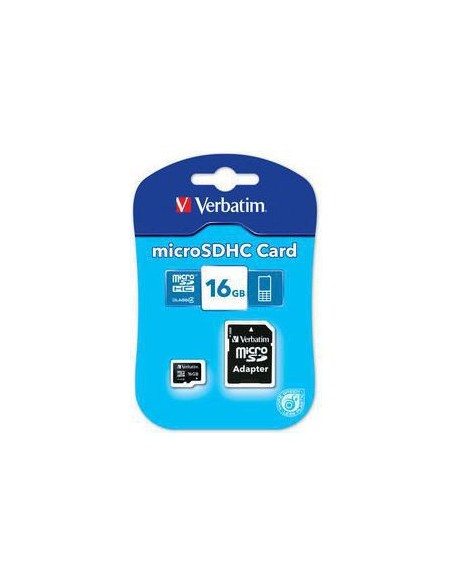 Verbatim 43968 memoria flash 16 GB MicroSDHC Classe 4
