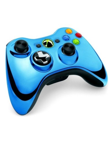 Microsoft Xbox 360 Wireless Controller Blu RF Gamepad Analogico Digitale