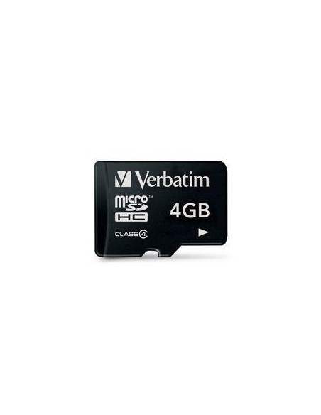 Verbatim Micro SDHC 4GB - Class 4 MicroSDHC