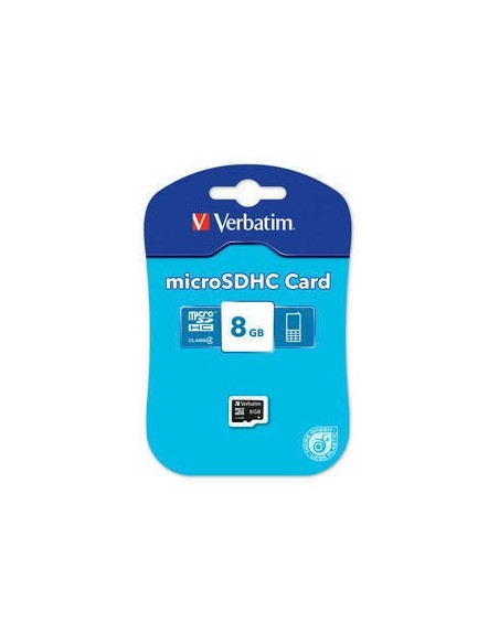 Verbatim Micro SDHC 8GB - Class 4 MicroSDHC