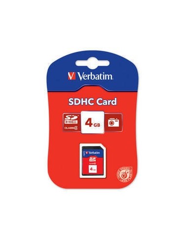 Verbatim SecureDigital SDHC Class 4 4GB SD