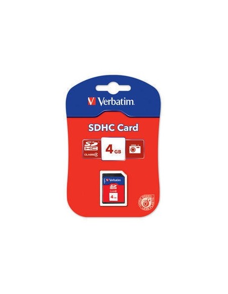 Verbatim SecureDigital SDHC Class 4 4GB SD