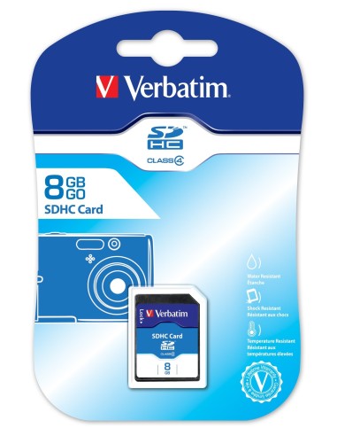 Verbatim SecureDigital 8 GB SDHC Classe 4