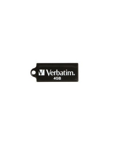 Verbatim Micro USB Drive 4GB - Black unità flash USB USB tipo A 2.0 Nero
