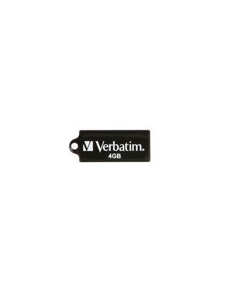 Verbatim Micro USB Drive 4GB - Black unità flash USB USB tipo A 2.0 Nero