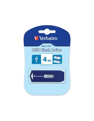 Verbatim USB Flash Drive 4GB unità flash USB USB tipo A 2.0 Blu