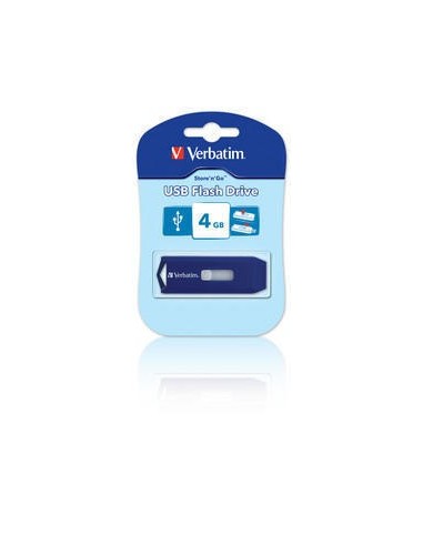 Verbatim USB Flash Drive 4GB unità flash USB USB tipo A 2.0 Blu