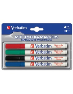 Verbatim Multimedia Markers 4 Pack marcatore permanente 2