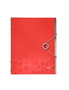 Leitz Bebop Divider Book (PP) Polipropilene (PP) Rosso A4