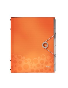 Leitz Bebop Divider Book (PP) Polipropilene (PP) Arancione A4