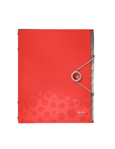 Leitz Bebop Divider Book (PP) Polipropilene (PP) Rosso A4
