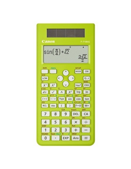 Canon F-718SG calcolatrice Desktop Calcolatrice scientifica Verde