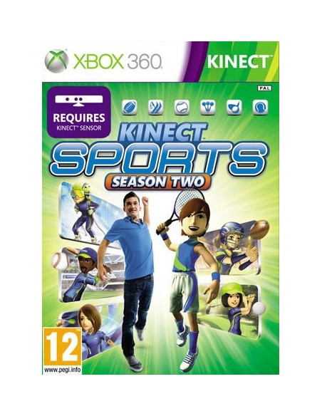 Microsoft Sports season two, kinect, Xbox 360 Inglese