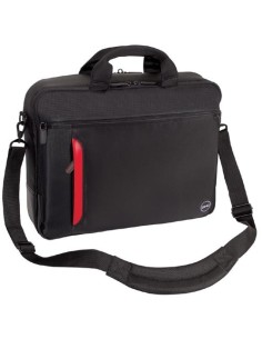 DELL Urban Toploader borsa per notebook 39,6 cm (15.6") Valigetta ventiquattrore Nero, Rosso