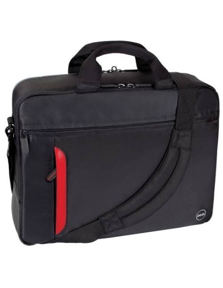 DELL Urban Toploader borsa per notebook 39,6 cm (15.6") Valigetta ventiquattrore Nero, Rosso