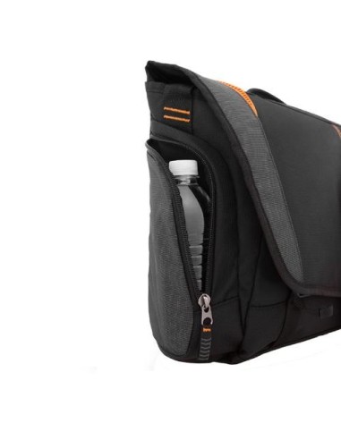 DELL 460-11741 borsa per notebook 43,2 cm (17") Borsa da corriere Nero, Arancione