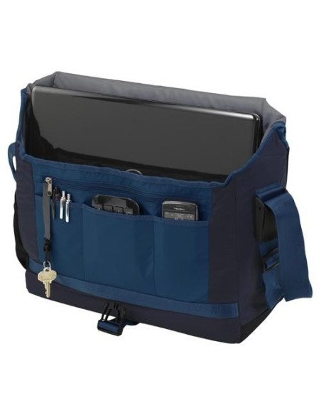 DELL Energy Messenger Kit 17" borsa per notebook 43,9 cm (17.3") Borsa da corriere Nero, Blu