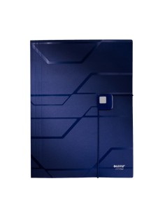 Leitz Prestige 3 flap folder Polipropilene (PP) Blu A4