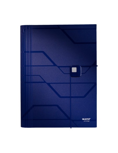 Leitz Archivio a soffietto Prestige Polipropilene (PP) Blu A4