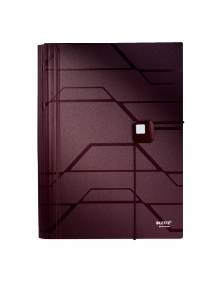 Leitz Archivio a soffietto Prestige Polipropilene (PP) Marrone A4