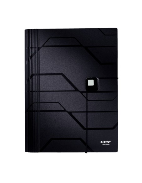 Leitz Archivio a soffietto Prestige Polipropilene (PP) Nero A4