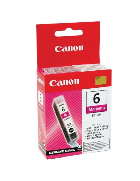 Canon BCI-6 M w sec cartuccia d'inchiostro 1 pz Originale Magenta