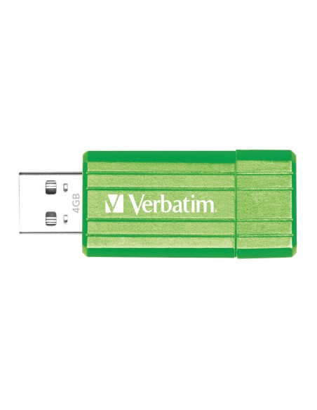 Verbatim PinStripe USB Drive 4GB - Eucalyptus Green unità flash USB USB tipo A 2.0 Verde