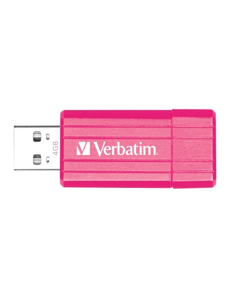 Verbatim PinStripe USB Drive 4GB - Hot Pink unità flash USB USB tipo A 2.0 Rosa