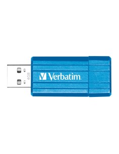 Verbatim PinStripe USB Drive 4GB - Caribbean Blue unità flash USB USB tipo A 2.0 Blu