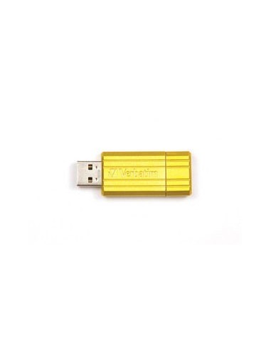 Verbatim PinStripe unità flash USB 8 GB USB tipo A 2.0 Giallo