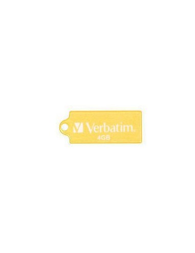 Verbatim Micro USB Drive 4GB - Sunkissed Yellow unità flash USB USB tipo A 2.0 Giallo