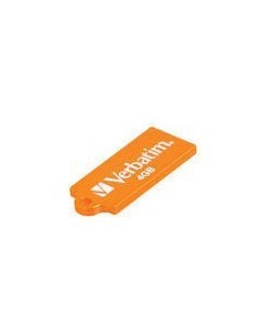 Verbatim Micro USB Drive 4GB - Volcanic Orange unità flash USB USB tipo A 2.0 Arancione