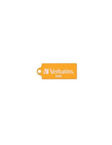 Verbatim Micro USB Drive 4GB - Volcanic Orange unità flash USB USB tipo A 2.0 Arancione