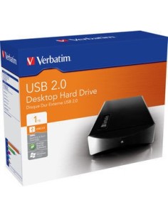Verbatim 3.5'' External Hard Drive USB 2.0 1TB disco rigido esterno 1024 GB Nero 2
