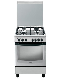 Hotpoint CX65SP1 (X) I  HA Cucina Gas Acciaio inossidabile A