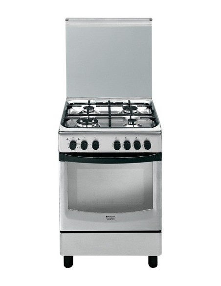 Hotpoint CX65SP1 (X) I  HA Cucina Gas Acciaio inossidabile A