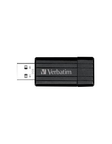 Verbatim PinStripe USB Drive 2GB unità flash USB USB tipo A 2.0 Nero