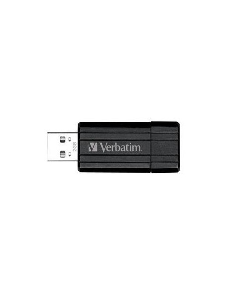 Verbatim PinStripe USB Drive 2GB unità flash USB USB tipo A 2.0 Nero