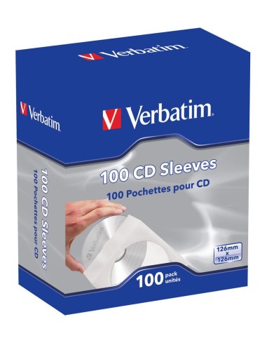 Verbatim 100 custodie per CD (carta)