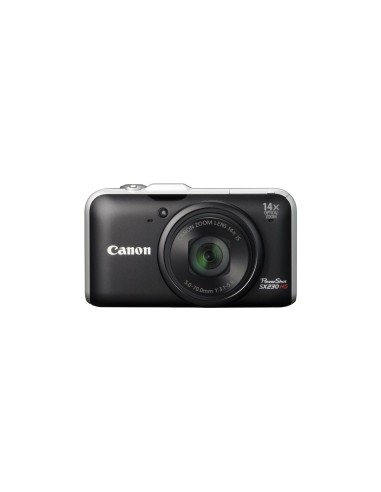 Canon PowerShot SX230 HS 1 2.3" Fotocamera compatta 12,1 MP CMOS 4000 x 3000 Pixel Nero